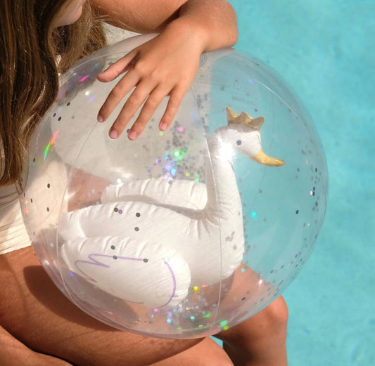 3D Inflatable Beach Ball - Swan