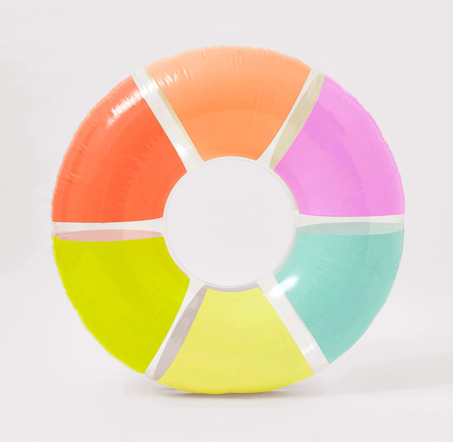 Pool Ring - Rainbow Gloss