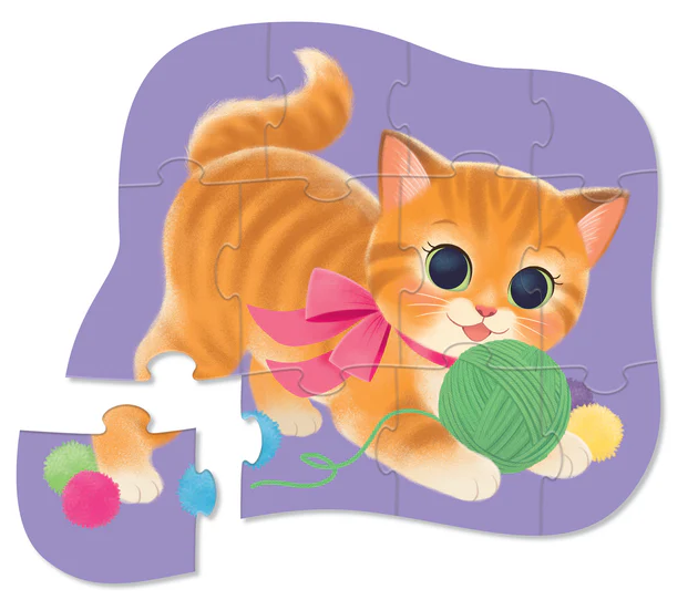 Cute Kitten 12 Piece Puzzle