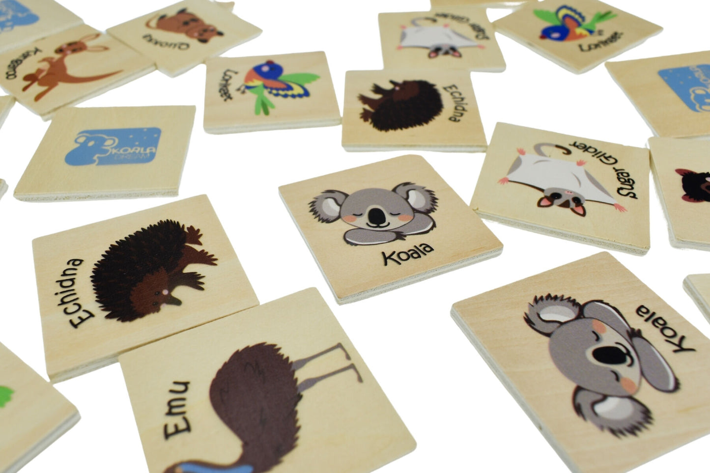 Wooden Memory Game - Bush Buddies