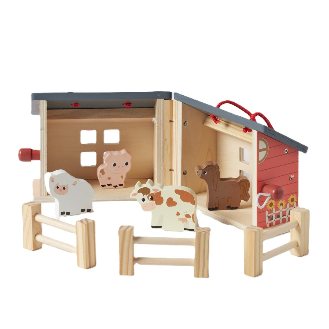Foldable Wooden Farm House