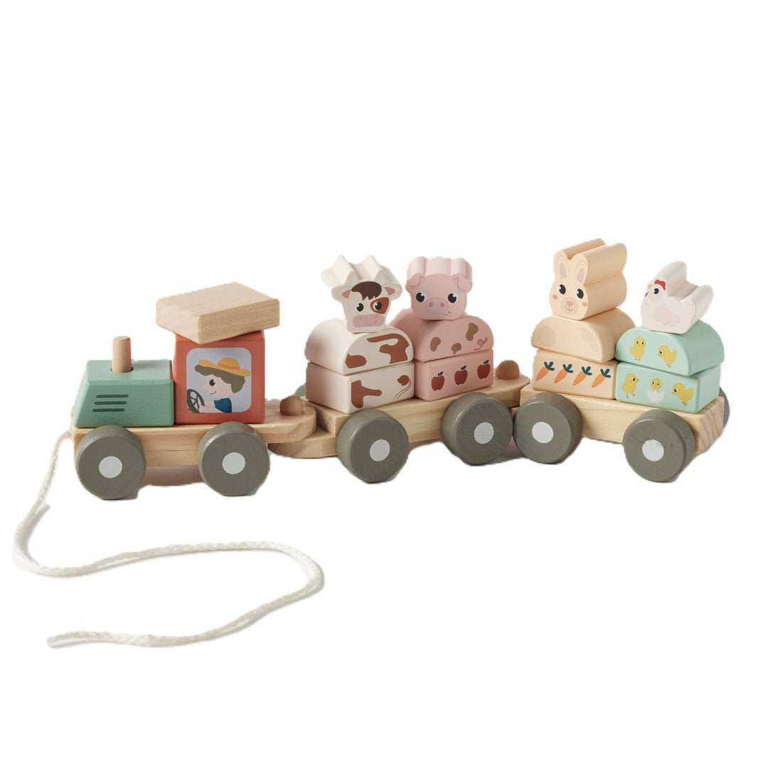 Animal Stacking Train