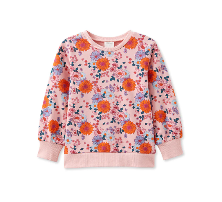 Pink Sunflower Jumper