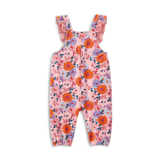 Pink Sunflower Overall