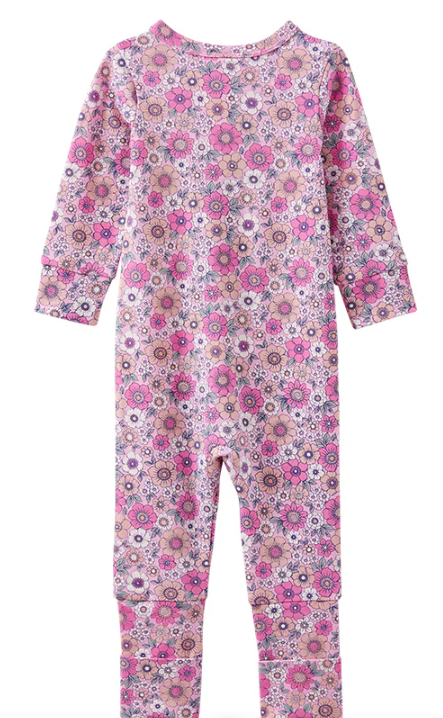 Sweet Fleur Zip Romper