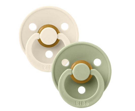 BIBS 2pk Ivory & Sage