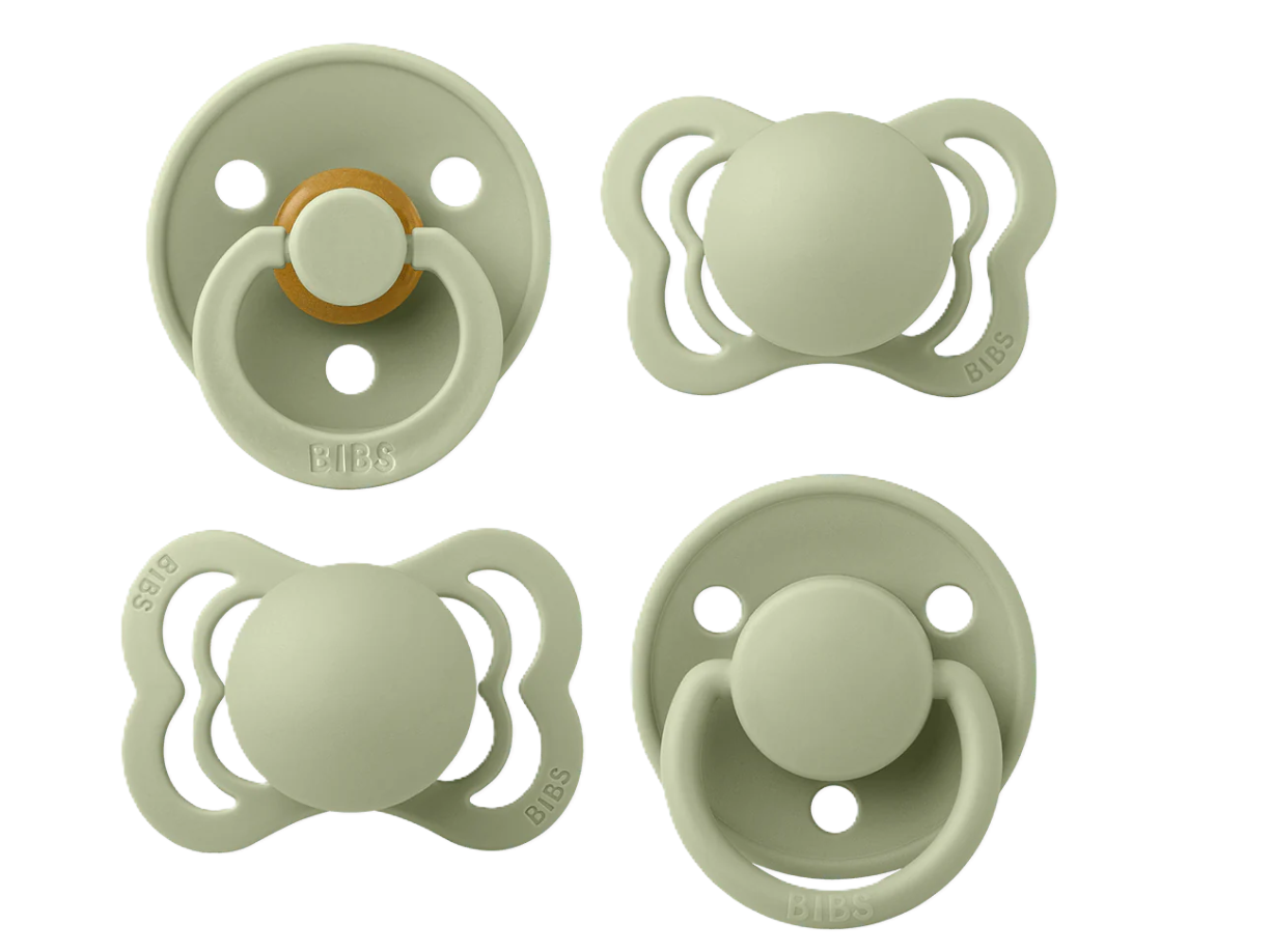 BIBS Try It 4pk Sage