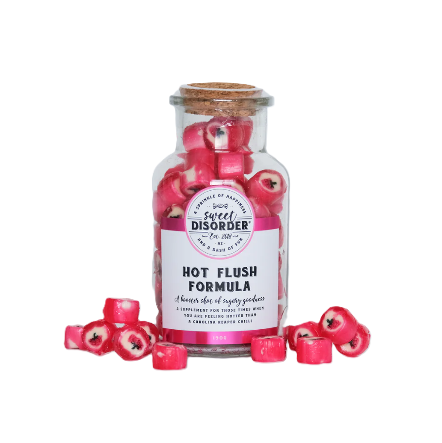 Hot Flush Formula Lollies