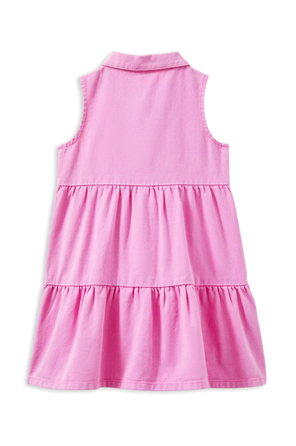 Pink Twill Dress