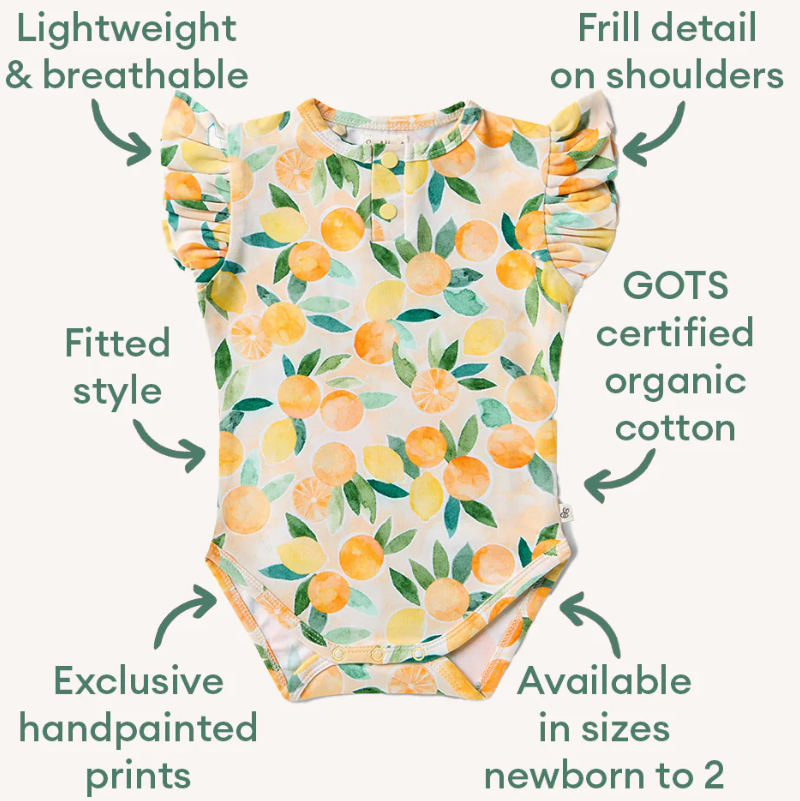 Sunny Citrus Onesie
