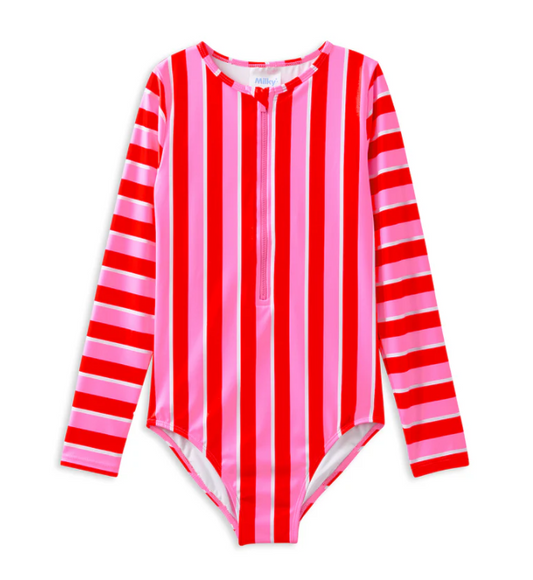 Candy Stripe Swimsuit