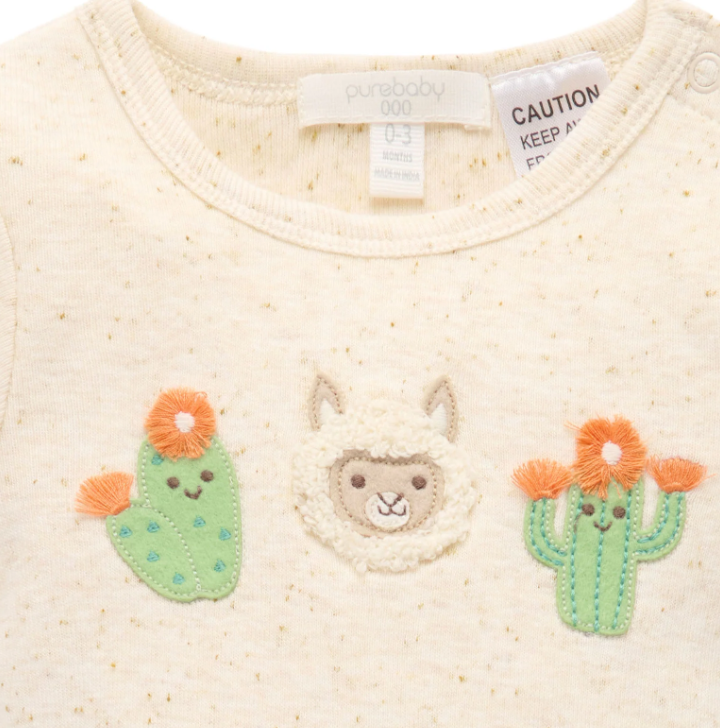 Cactus & Llama Bodysuit