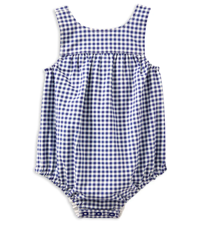 Blue Gingham Playsuit