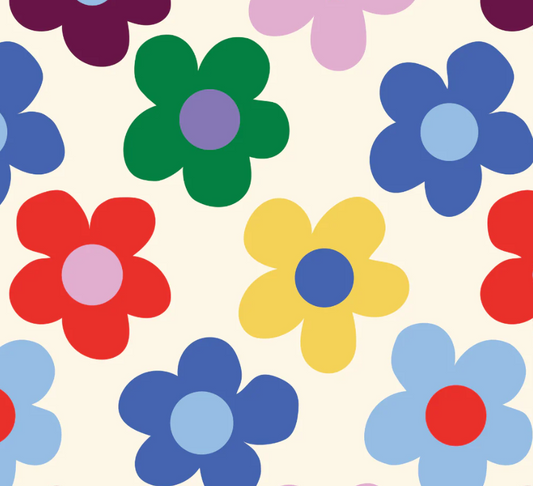 Zip Medium Tote - Sunny Floral