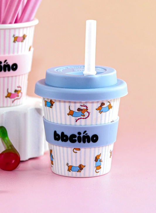 Babycino Cup 120ml - Blue Dachshund