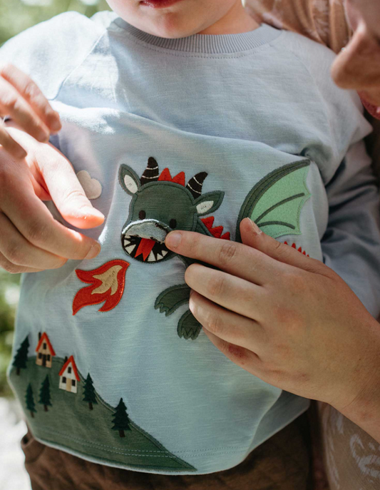 Flying Dragon L/Sleeve Top