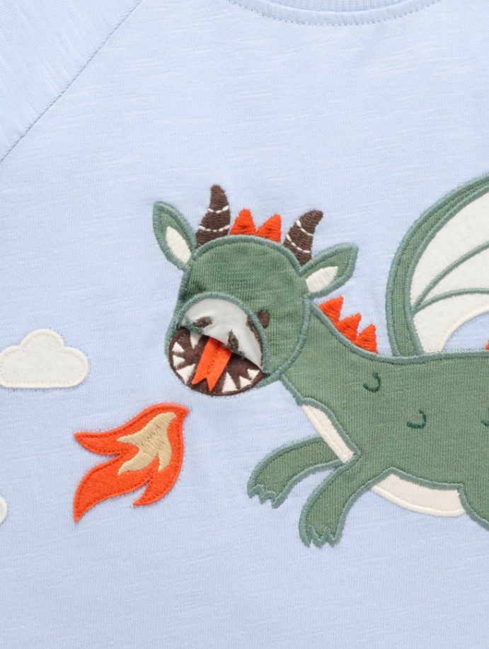 Flying Dragon L/Sleeve Top