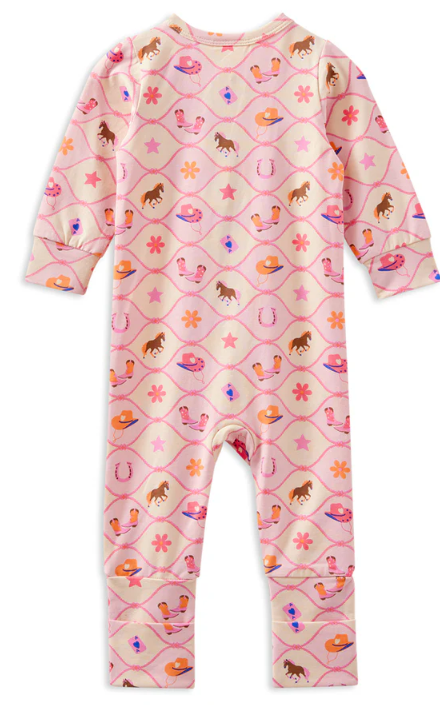 Rodeo Dreams Zip Romper