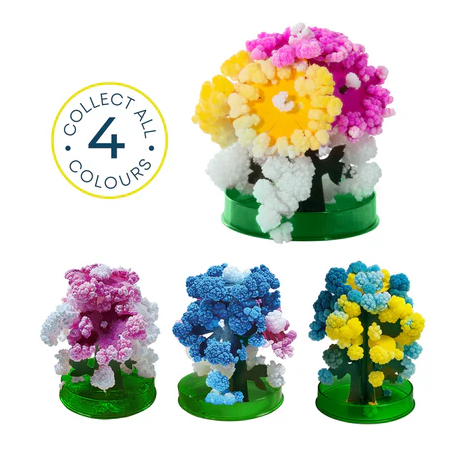 Magic Crystal Growing Flowers