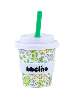 Bbcino Cup - Blue Dinosaurs