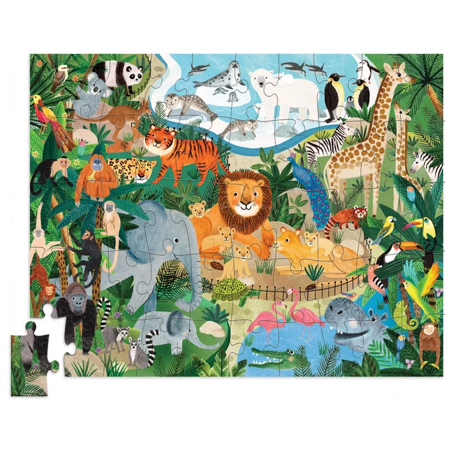 At the Zoo Puzzle 50pce