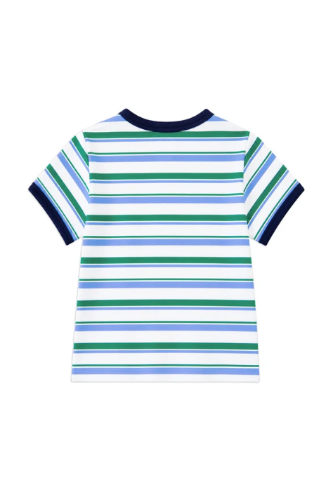 Howdy Green Stripe Tee