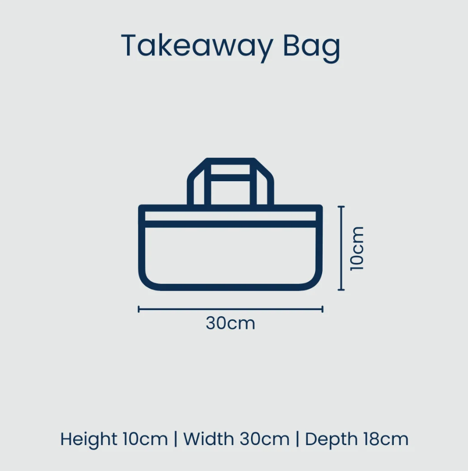 Insulated Takeaway Bag - Wallpaper
