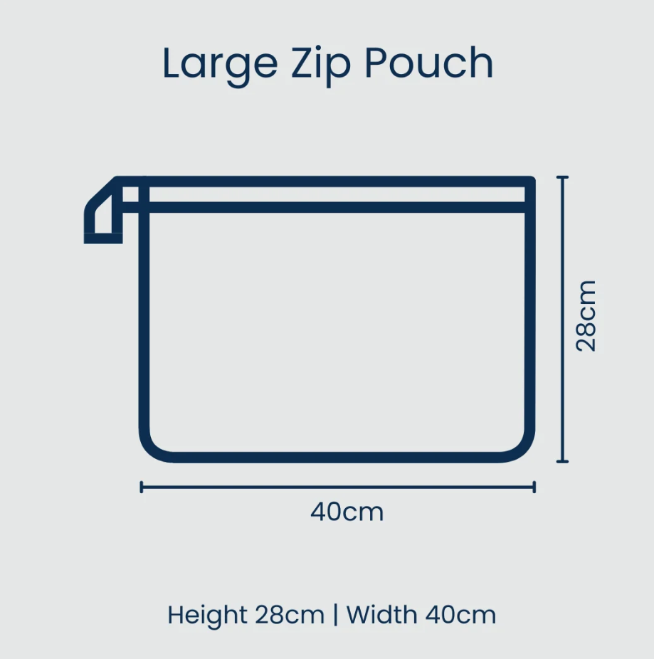 Large Zip Pouch - Mosaic