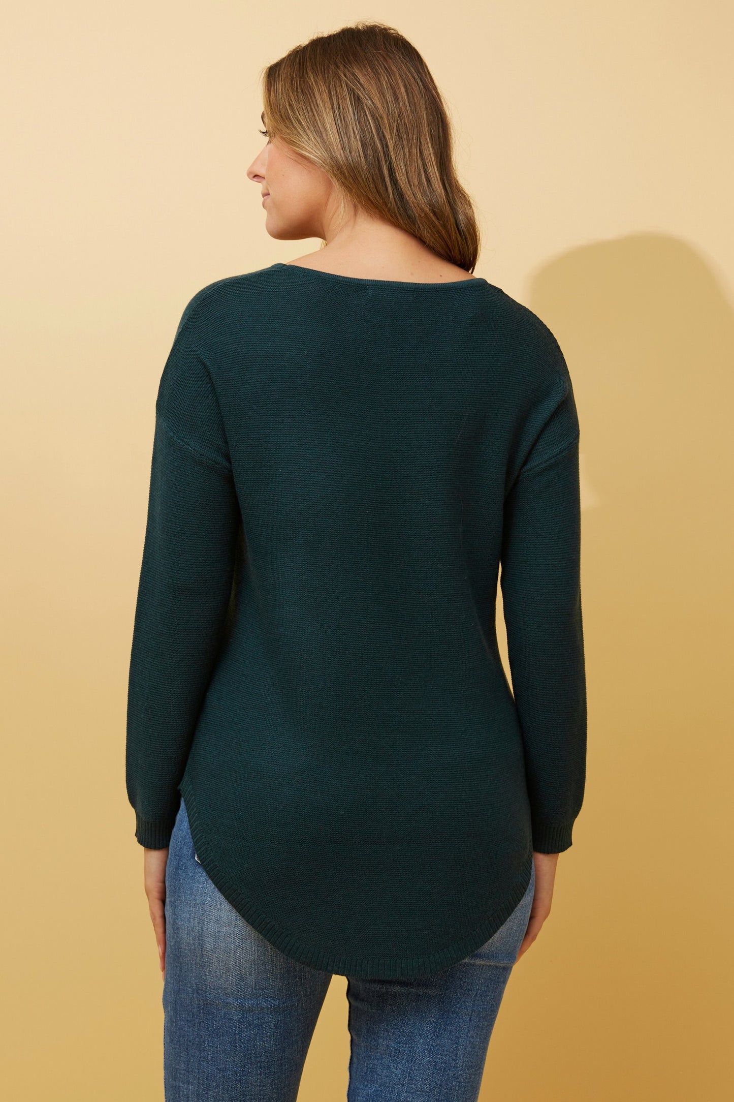 Vivvy Forest Green Knit