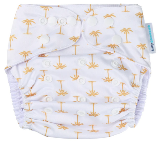 Reusable Swim Nappy - Palm Breeze