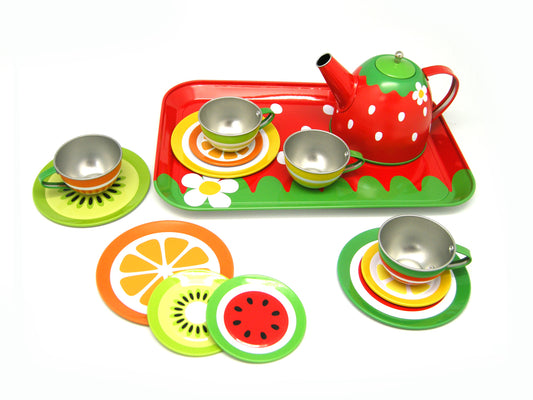 Fruit Tin Tea Set