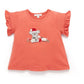 Christmas Red Frill Top Koala