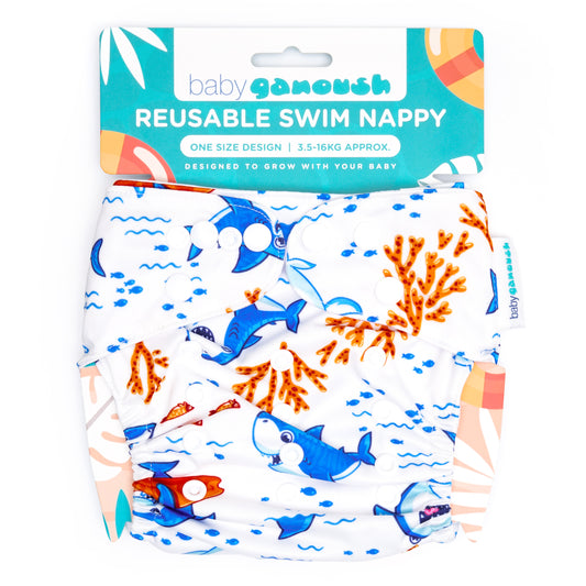 Reusable Swim Nappy - Fin Land