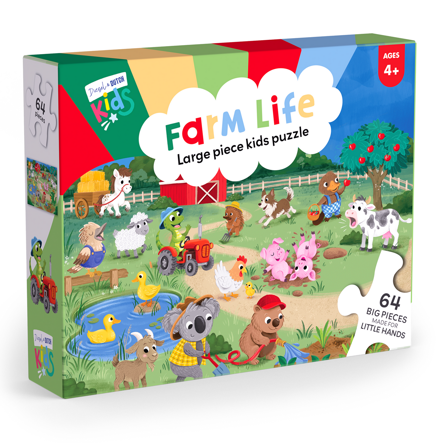 Farm Life 64pce Puzzle