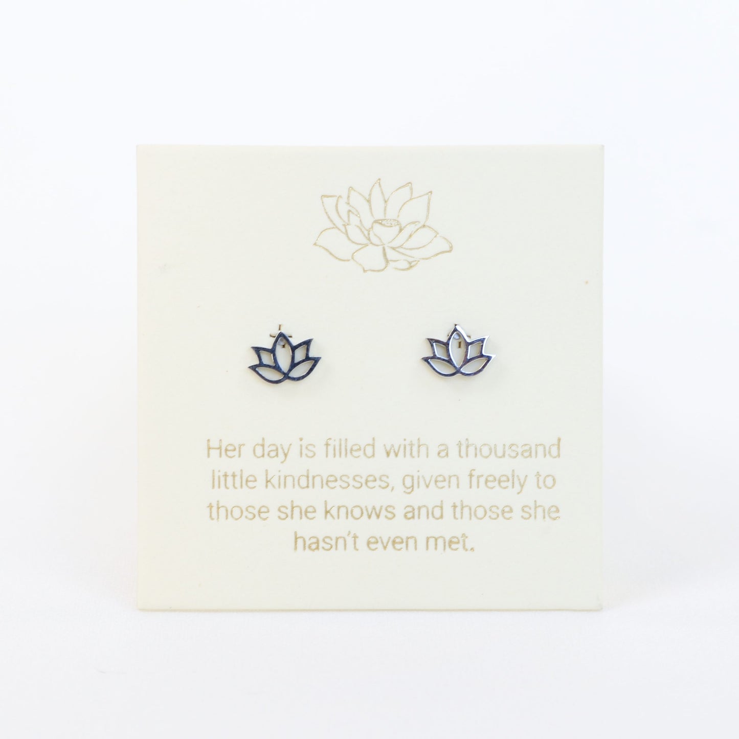 Lunamei Lotus Studs