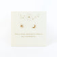 Lunamei Moon & Stars Studs