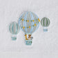 Balloon Voyager Towel & Washer Set