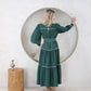 Selena Emerald Maxi Dress