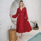 Nesta Red Maxi Dress