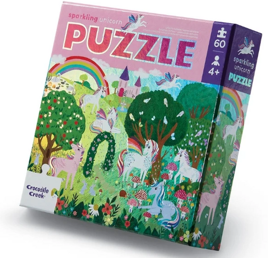 Sparkling Unicorn Puzzle 60pce