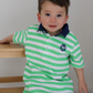 Green Stripe Polo