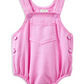 Pink Twill Playsuit