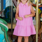 Pink Twill Dress