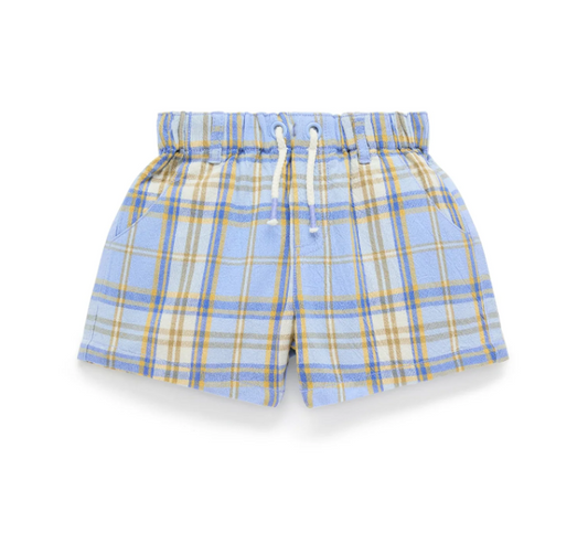 Caribbean Yellow Blue Shorts