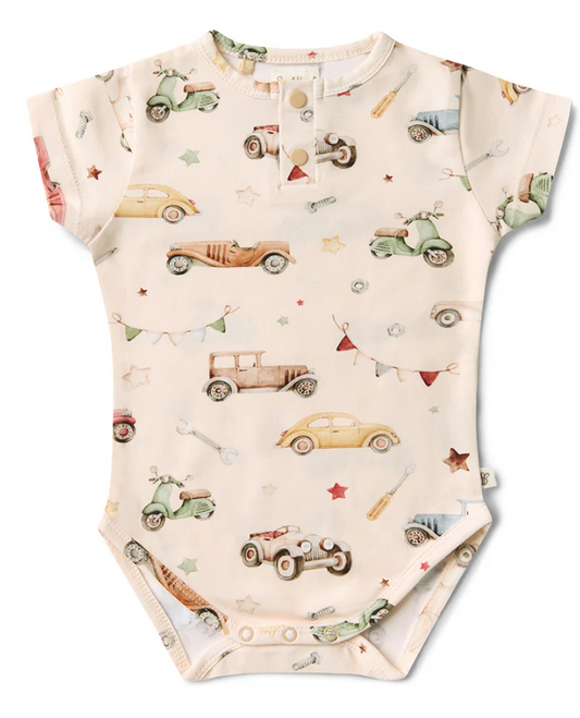 Vintage Cars Onesie