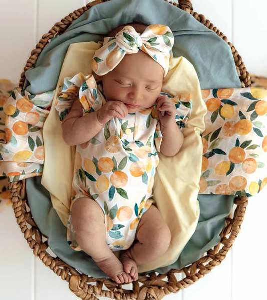 Sunny Citrus Onesie