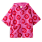 Red Pink Terry Toweling Cover Up