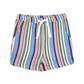 Blue Stripe Crinkle Shorts