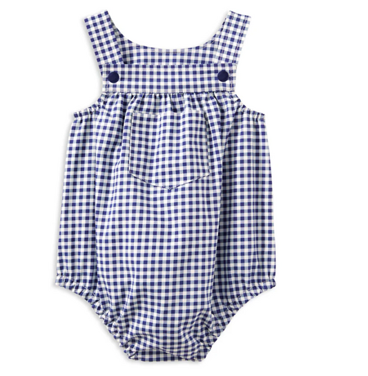 Blue Gingham Playsuit