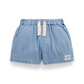 Pull On Denim Shorts
